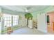 room with playful wall art, tree mural, and lots of natural light at 104 Buckeye Ln, Chapel Hill, NC 27516