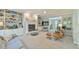 Spacious living room features a fireplace, custom built-ins, and plenty of natural light at 104 Buckeye Ln, Chapel Hill, NC 27516