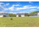 Picture of large backyard featuring other houses, blue sky and white fence at 1077 Williams-White Rd, Zebulon, NC 27597