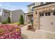 Charming home featuring a brick exterior, a well-manicured lawn and an inviting entrance at 1103 Kudzu St, Durham, NC 27713