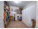 Organized walk-in closet with ample storage, shelving, and hanging space for clothes and accessories at 112 Red Admiral Ct, Hillsborough, NC 27278