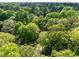 Lush neighborhood featuring dense greenery and mature trees at 1304 Deboy St, Raleigh, NC 27606
