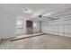 Spacious garage interior with workbench and an abundance of storage space at 1304 Deboy St, Raleigh, NC 27606