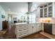 Stylish kitchen with stainless steel appliances and an open layout at 150 Red Admiral Ct, Hillsborough, NC 27278