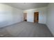 Spacious bedroom with neutral carpet and white walls, offering a blank canvas for personalization at 316 Catheys Creek Cir, Wendell, NC 27591