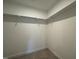 Walk in closet with shelving space at 316 Catheys Creek Cir, Wendell, NC 27591