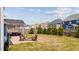 Large backyard with a patio, fire pit and well-manicured lawn, perfect for outdoor entertaining at 34 Tea Olive Ct, Clayton, NC 27520