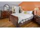 Spacious bedroom with warm lighting, stylish decor, and plenty of natural light at 3787 Pleasant Hill Church, Siler City, NC 27344