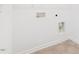 New laundry room featuring tile floor and hookups for the washing machine and dryer at 40 Rosewood Ln, Youngsville, NC 27596