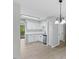 Kitchen with white cabinetry, stainless steel appliances and grey countertops at 4101 Five Oaks Dr # 40, Durham, NC 27707