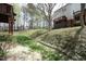 View of wooded backyard at 5403 Bayside Ct, Raleigh, NC 27613