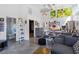 Open living room with kitchen access and sleek finishes at 545 E Lenoir St, Raleigh, NC 27601