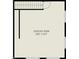 Schematic floor plan showcasing the dimensions of the exercise room at 6105 Splitrock Trl, Apex, NC 27539