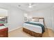 Cozy bedroom with soft natural light and comfortable furnishings at 730 N Harrison Ave, Cary, NC 27513