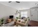 Bright and airy living room with stylish decor and natural light at 7822 Allscott Way, Raleigh, NC 27612