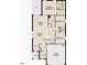 Detailed floor plan showcasing the layout including primary bedroom, Gathering room, kitchen, and 2-car garage at 833 Kenyon Spring Dr, Zebulon, NC 27597