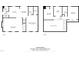 Detailed floor plan showcasing layout of the home's two floors with clearly defined rooms and dimensions at 8333 Bellingham Cir, Raleigh, NC 27615
