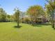 Expansive backyard featuring a well-maintained lawn and attractive landscaping at 1008 Maduro Ct, Zebulon, NC 27597