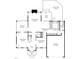 Floor plan displays kitchen, living, dining, and garage layout and dimensions at 102 Cockleshell Ct, Cary, NC 27513