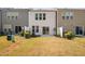This backyard is perfect for relaxing with a patio and private fence at 1020 Sycaten St, Durham, NC 27703