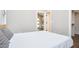 Bedroom with hardwood floors and light paint at 107 Hillcrest Ave # C And D, Carrboro, NC 27510