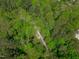Dense trees surround an area with a trail visible at 1120 Shetland Ct, Raleigh, NC 27609
