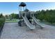 Fun community playground with slides and play structures for children to enjoy at 120 Putters Ct, Durham, NC 27703