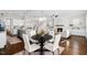 Open-concept living features an eat-in kitchen, dining area, and living room perfect for entertaining and Gathering time at 1203 Great Egret Way, Durham, NC 27713