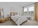Cozy bedroom with soft lighting, comfortable bed, and inviting decor at 127 Sanderway Dr, Chapel Hill, NC 27516
