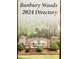 Banbury Woods 2024 Directory with landscaped entrance and signage, welcoming to the community at 1425 Bascomb Dr, Raleigh, NC 27614