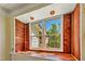 The window nook has windows allowing for natural light with a wooden frame offering a relaxing space at 2700 Chub Lake Rd, Roxboro, NC 27574
