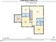 Floor plan of the second story of home featuring the bedrooms, closets, and den at 30 Mist Wood Ct, Pittsboro, NC 27312