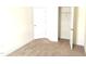 Carpeted bedroom features a closet, offering practical storage solutions at 3007 Cypress Lagoon Ct, Durham, NC 27703