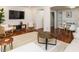 Spacious and bright living room with modern furnishings, hardwood floors, and an open layout at 3125 Morningside Dr, Raleigh, NC 27607