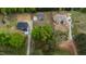 Aerial view showcasing the home's location within a community development at 4228 Nc 42 Hwy, Raleigh, NC 27603