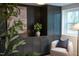 This cozy sitting space features lots of custom details and warm lighting at 5312 Woodsdale Rd, Raleigh, NC 27606