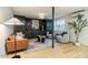 Stylish living room features built-in storage, modern lighting, and comfortable seating arrangements at 5312 Woodsdale Rd, Raleigh, NC 27606