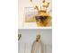 Close-up of a shelf in a mudroom, with decor and vintage hooks at 5312 Woodsdale Rd, Raleigh, NC 27606