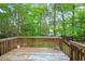 This outdoor back deck is perfect for entertaining and relaxation at 5911 Mountain Island Dr, Durham, NC 27713