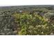 Lush, forested property featuring vibrant trees and serene landscape as seen from an aerial view at 605 Faucette Mill Rd, Hillsborough, NC 27278