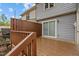 Spacious back deck with wood railing and siding, perfect for outdoor entertaining at 6568 English Oaks Dr, Raleigh, NC 27615