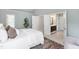 Light-filled main bedroom with en-suite bath and walk-in closet at 704 Voyager Pl, Durham, NC 27712