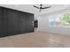 Stylish living space featuring hardwood floors, modern accents, and natural light at 732 Hopkins St, Durham, NC 27701