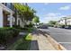 Attractive townhouse complex with lush landscaping and ample parking for residents and guests at 7613 Satinwing Ln, Raleigh, NC 27617
