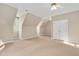 Attic bonus room featuring carpet flooring, neutral walls, and a closet at 8309 Nantahala Dr, Raleigh, NC 27612