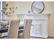 Close up of the dining room fireplace with mantel decor at 1005 W Lenoir St, Raleigh, NC 27603