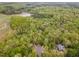 Beautiful aerial view of the expansive wooded lot surrounding the home at 1011 Wood Sage Dr, Chapel Hill, NC 27516