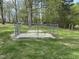 Backyard with a small fenced-in area at 1031 Jackson Royster Rd, Henderson, NC 27537
