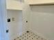 Walk-in closet with shelving and rod for hanging clothes, needs some repair at 1031 Jackson Royster Rd, Henderson, NC 27537