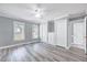 Bright bedroom featuring large closets and a window that offers ample natural light at 1433 Andersonwood Dr, Fuquay Varina, NC 27526